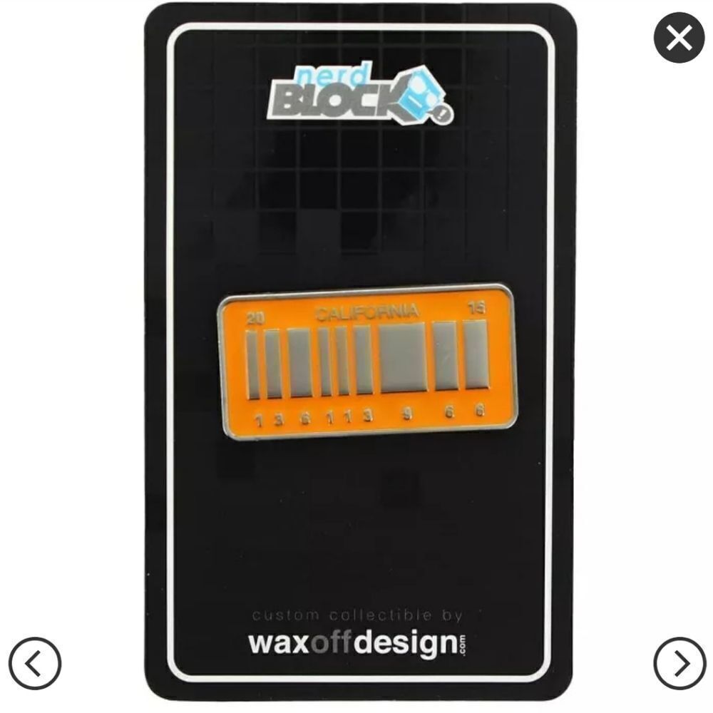 NWT Nerd Block Pin